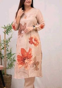 Floral Kurta With Pant set