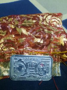 10 gm pure silver 999 small note