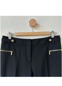 black gold straight trouser