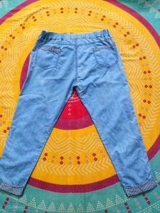 Blue Denim Pants