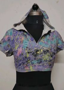 Peace Sign Crop Top