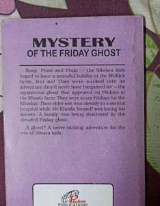 2 Books: Mystery Of The Friday Ghost &amp; The Fourth Pillar