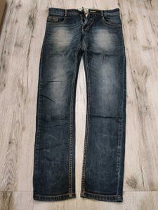 Sc8732 Black Dot Jeans Waist 32