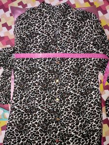 Animal Print Shirt For Women