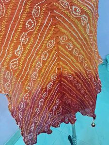 Red &amp; Orange Dupatta