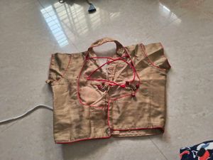 Golden ,Yellow Embroidered Lehenga With Blouse