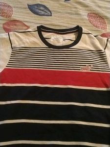 Striped Knit Sweater