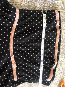 Polka Dot Strapless Dress