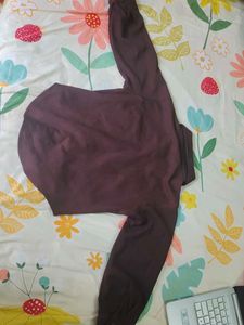 Maroon Button-Down Shirt