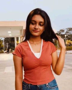 Women Lace Insert Top