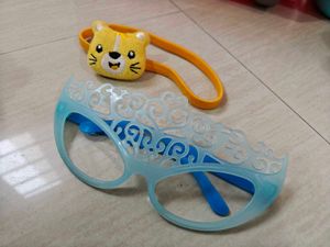 Tiger head band & princess Party Pop