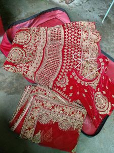 Bridal Lehenga,Blouse,  Dupatta