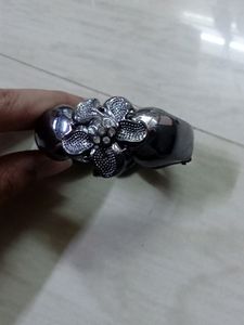 Silver Oxidised Bracelet
