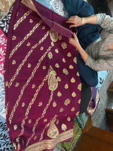 Georgette Partywear Saree For Sale