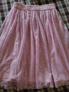 Pink Starry Tulle Skirt