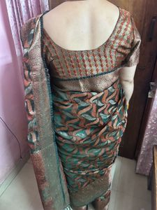 banarsi saree with blouse