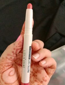 Combo Of Double Chain, Lip Crayons And Nail Polish