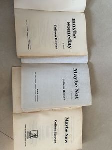 Colleen Hoover 'Maybe' Series Set