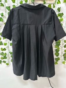 Black button up shirt