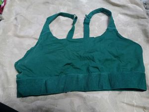 Stylish Teal Sports Bra
