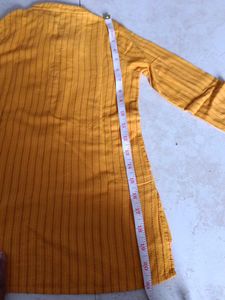 Kids yellow kurta &amp; payjma For 2 Year Boys