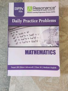 Resonance Daily Practice Paper For Class 11 Jee