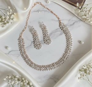 Elegant Necklace and Earring Set