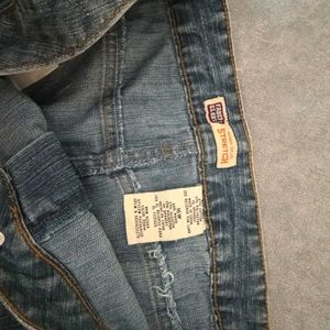 Midi Denim Skirt