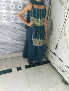 combo girl sharara kurti party wear
