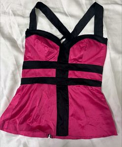 Rose Designer Chained Top