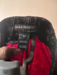 Red Velvet Santa Pants