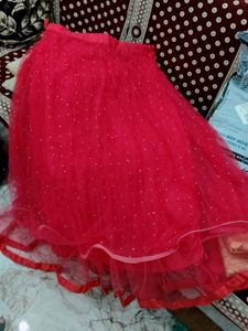 Red &amp; Black Lehenga Choli