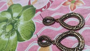 Sparkling  Teardrop Earrings