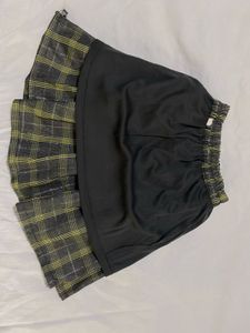 Plaid Mini Skirt