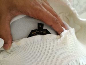 White Off-Shoulder Top