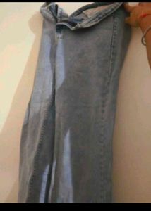 Denim Jeans Wide Leg Jean