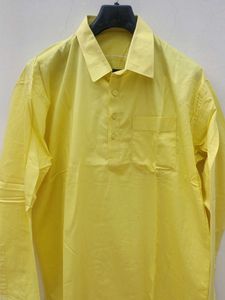 Yellow Cotton Kurta