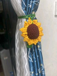 Handmade Crochet Curtain Holder