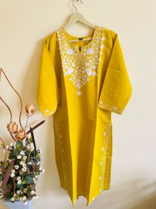 Elegant Yellow Kurta