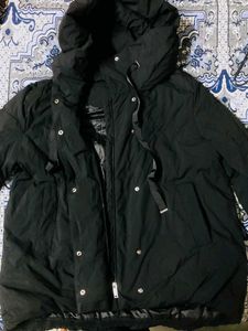 VOLL Stylish Black Padded Jacket