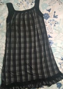 Womens Checked Pattern Beautiful Midi 🖤