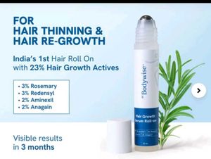 Sealed - Bebodywise Hair Growth Serum Roll On