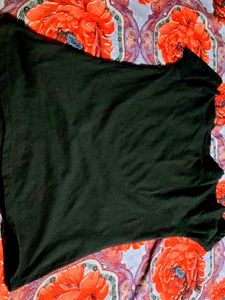 Black Printed T-shirt 👕