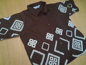 Brown Patterned Shirt