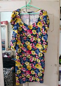 Floral Bodycon Dress