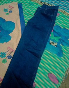 Dark Blue Denim Jeans