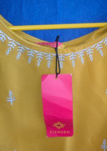 MUSTARD Tunic For Women💛. Festive Wear NEW📣