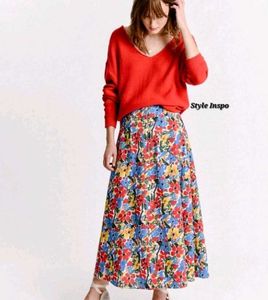 Floral Skirt (Imported)
