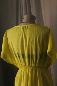 Yellow Maxi Beach Dress
