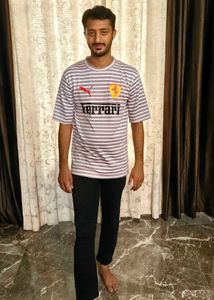 Ferrari Striped Tee